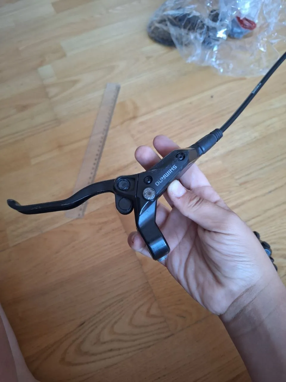 Переднє гальмо Shimano MT 315 фото 3