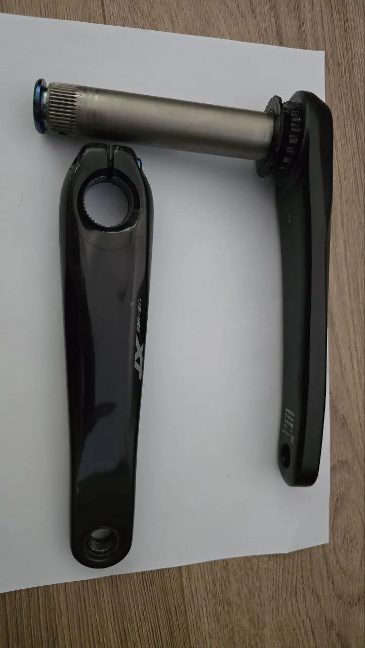 Шатуни Shimano Deore XT 170mm фото 1