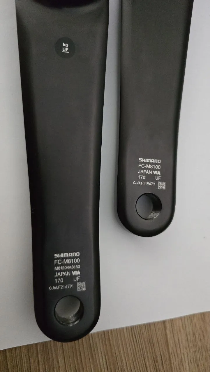 Шатуни Shimano Deore XT 170mm фото 2