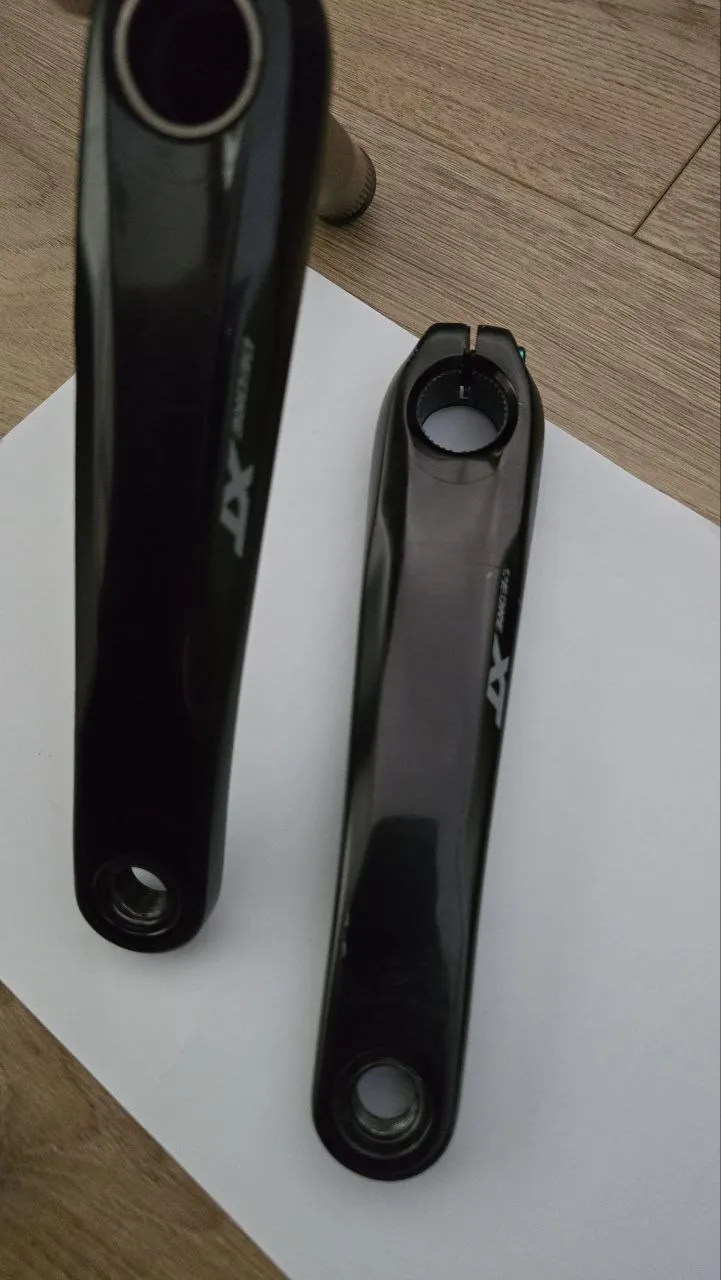Шатуни Shimano Deore XT 170mm фото 4