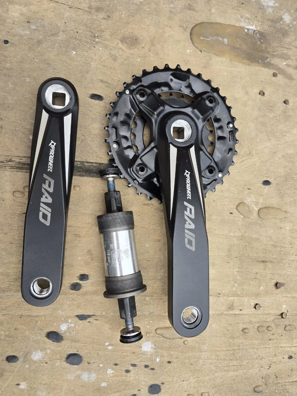 Шатуни Prowheel Raid 170мм 22-36 фото 1