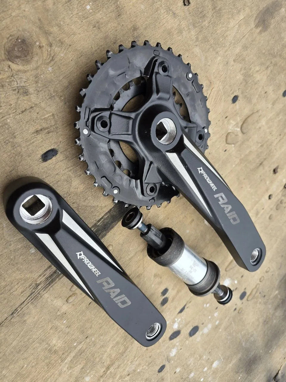 Шатуни Prowheel Raid 170мм 22-36 фото 6