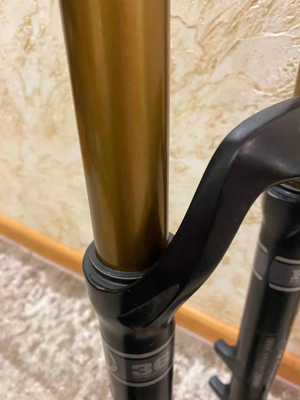 Вилка Fox 36 Kashima 26" + втулка на RockShox Lyrik + втулка фото 7