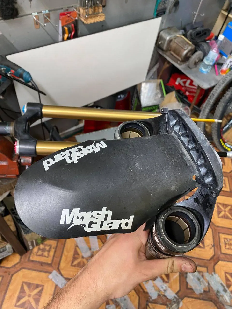 Вилка Fox 36 Kashima 26" + втулка на RockShox Lyrik + втулка фото 9