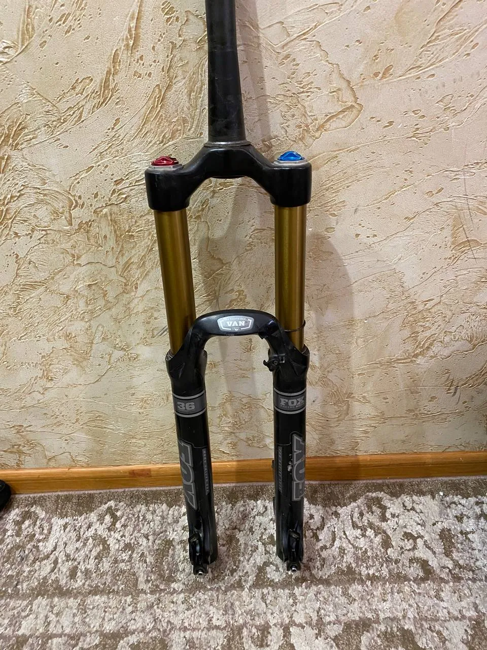 Вилка Fox 36 Kashima 26" + втулка на RockShox Lyrik + втулка фото 1
