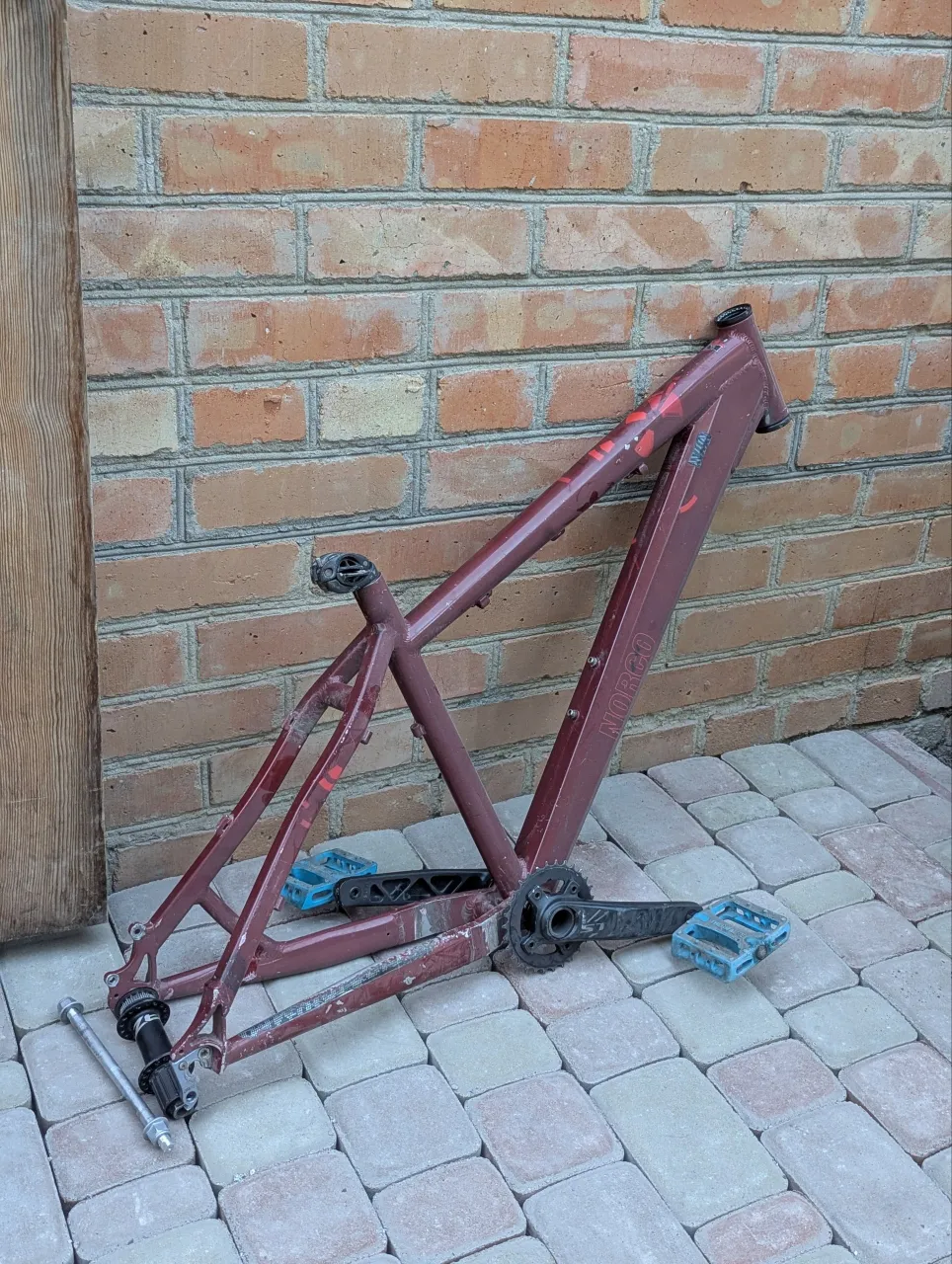 Втулка Shimano Zee + рама Eastern Elements + гальма Hope XC4 + пружини Rock Shox та ін. фото 7