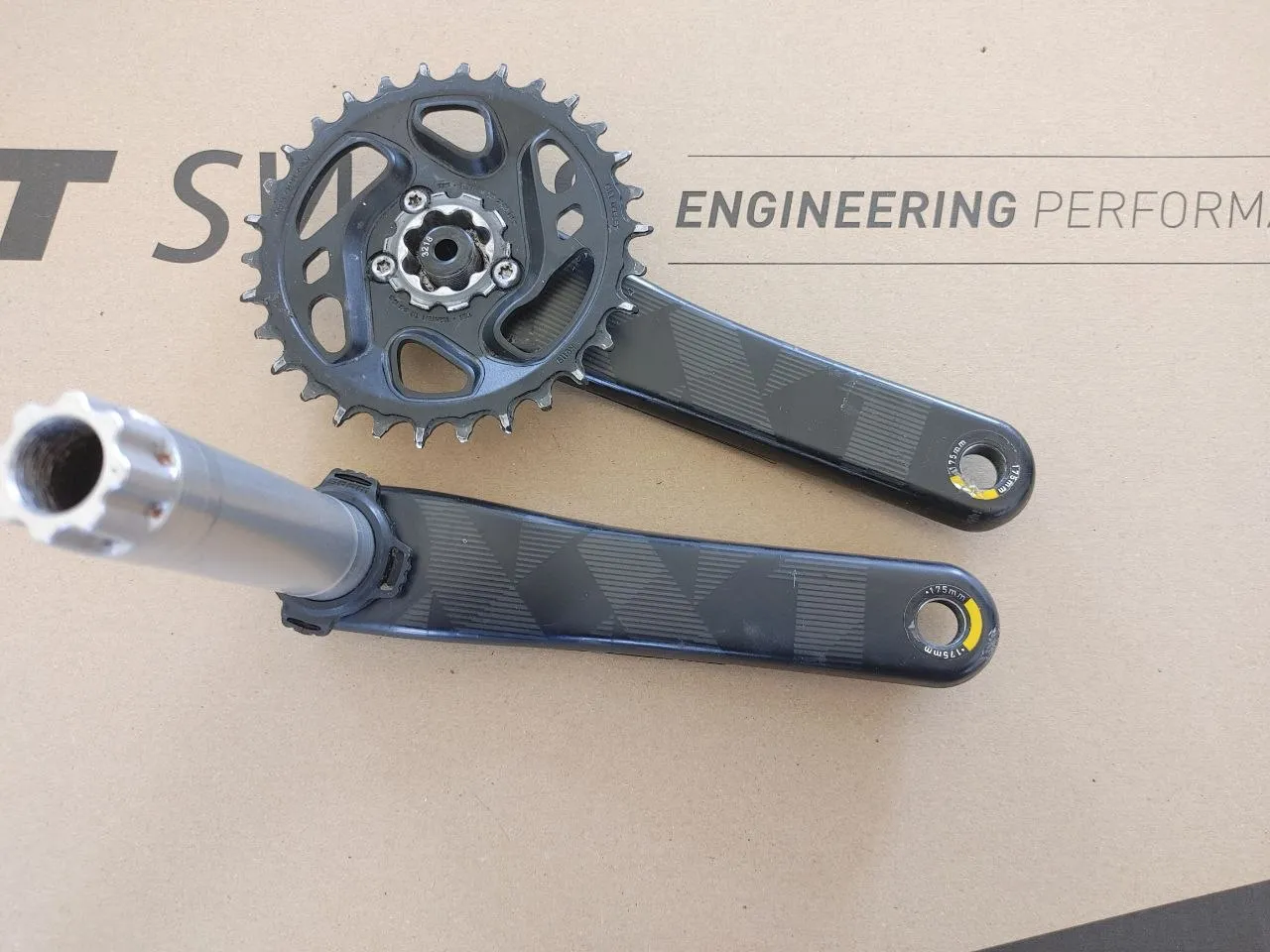 Шатуни Sram XX1 Eagle Boost DUB 175 мм фото 3