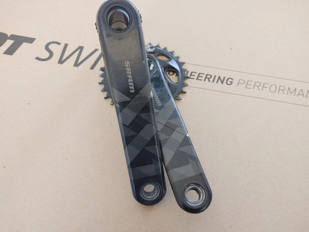 Шатуни Sram XX1 Eagle Boost DUB 175 мм фото 5
