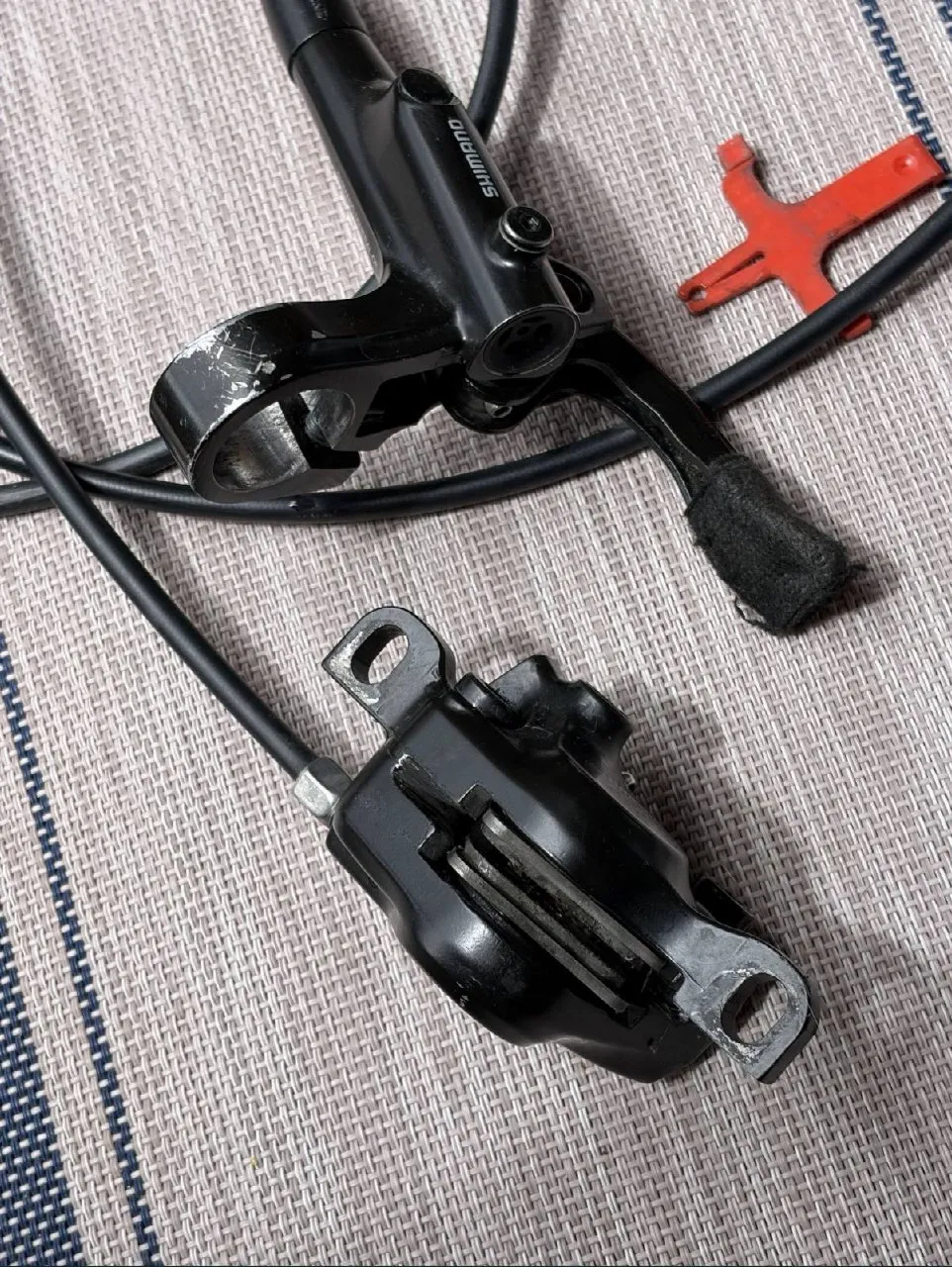 Гальмо заднє Shimano BR-MT200 дискове гідравлічне фото 5