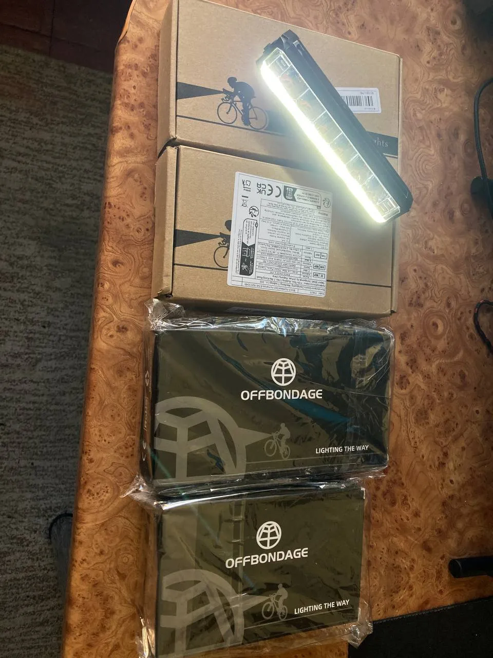 Фари EOS620 + EOS610 для велосипеда фото 1