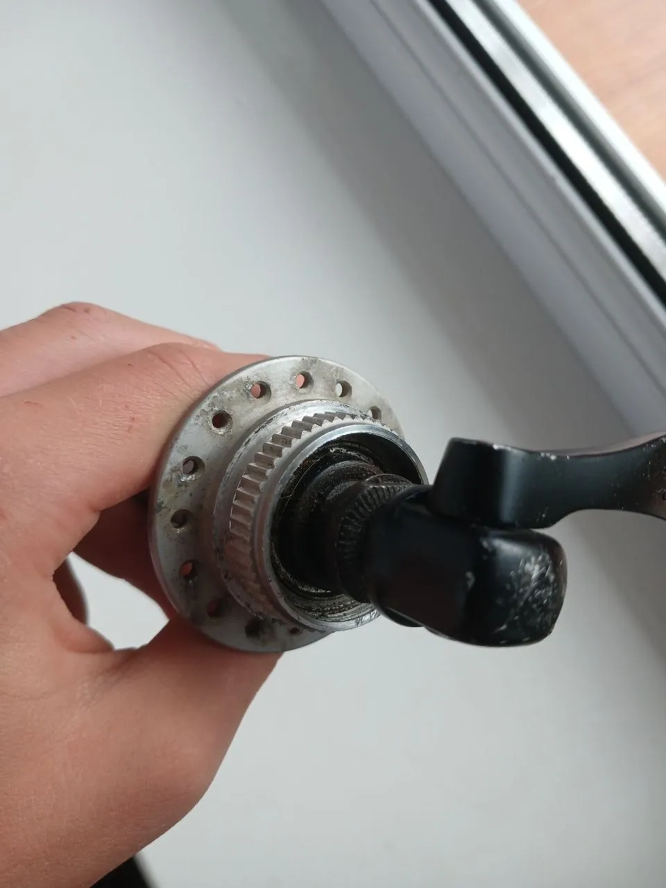 Втулка Shimano Deore LX + ротор Shimano 160 мм фото 5