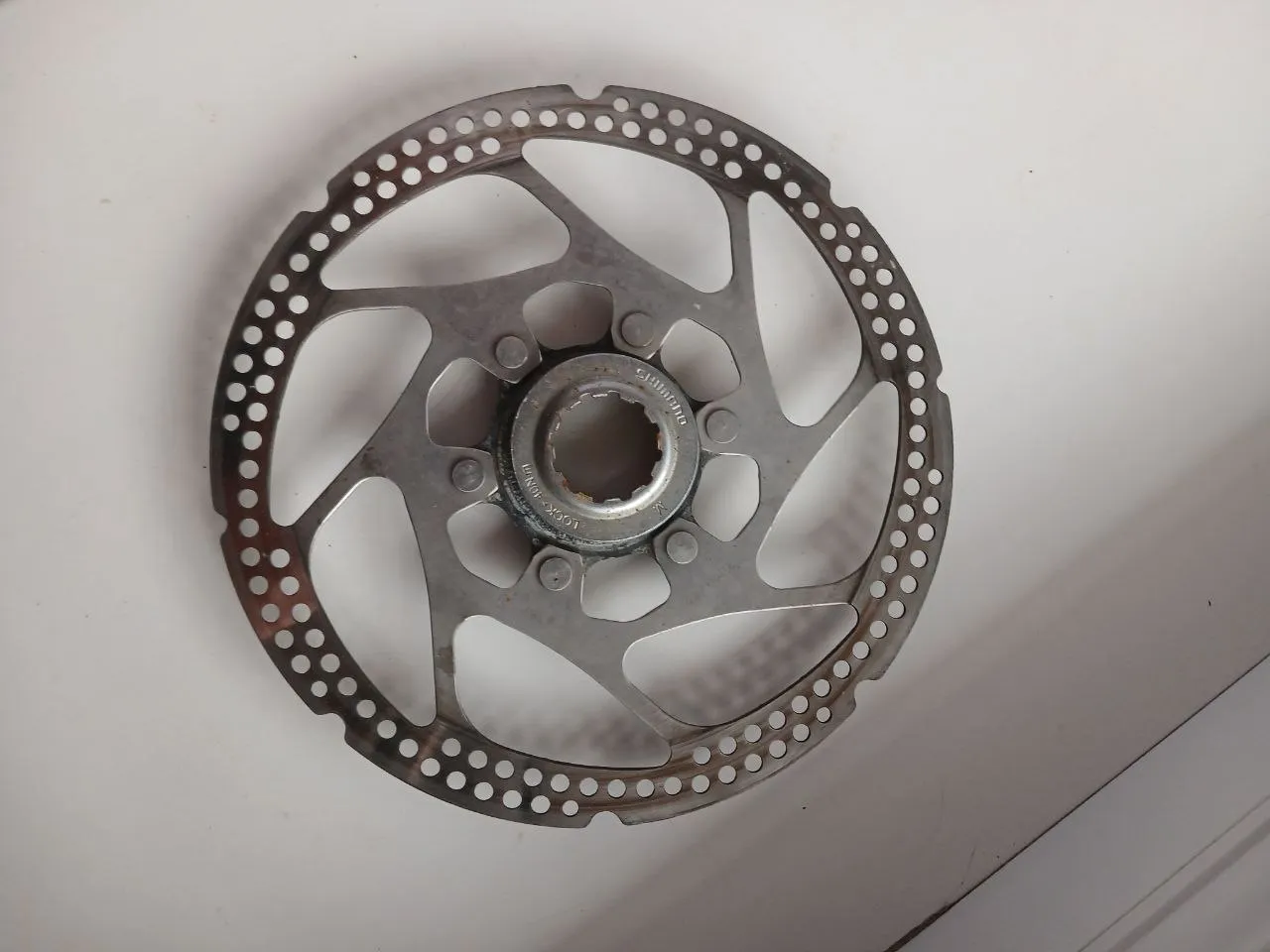 Втулка Shimano Deore LX + ротор Shimano 160 мм фото 6