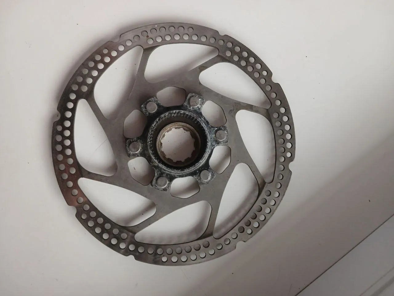 Втулка Shimano Deore LX + ротор Shimano 160 мм фото 7