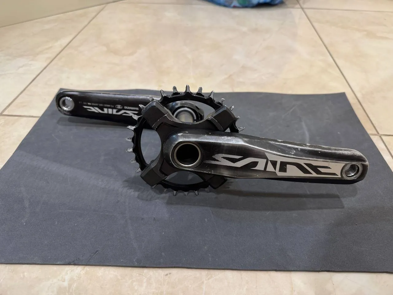 Шатуни Shimano Saint FC-M820/825 165 мм фото 1