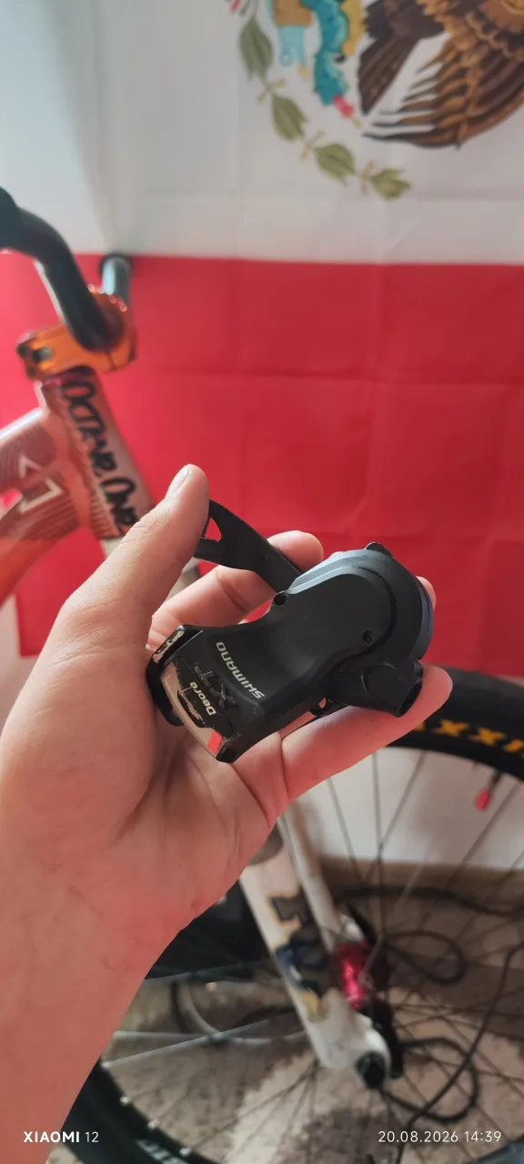 Манетка Shimano Deore XT передня 3 швидкості фото 3
