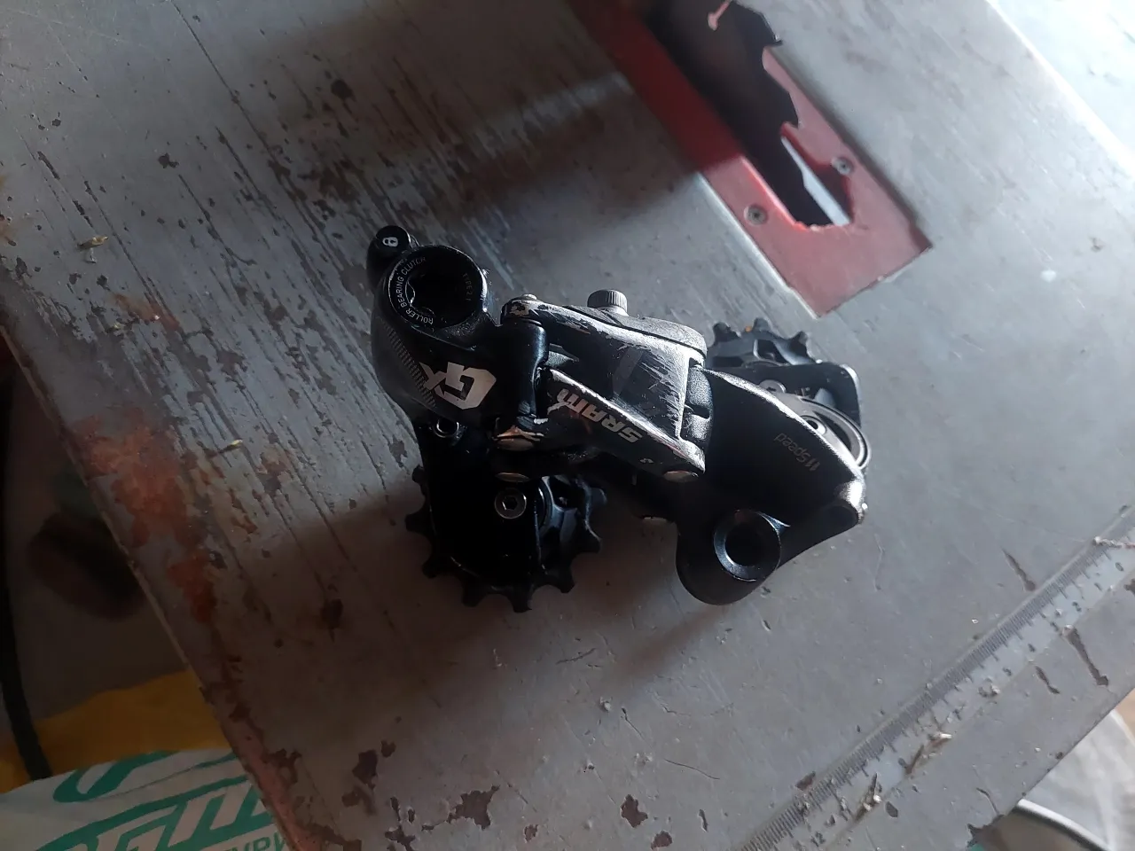 Перемикач SRAM GX 11sp + манетка SRAM GX 11sp + касета 11sp фото 1