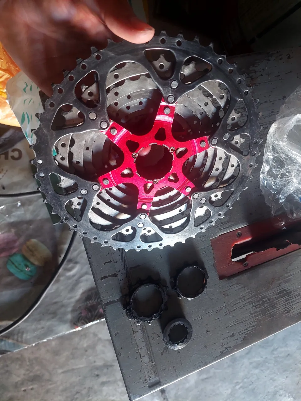Перемикач SRAM GX 11sp + манетка SRAM GX 11sp + касета 11sp фото 3