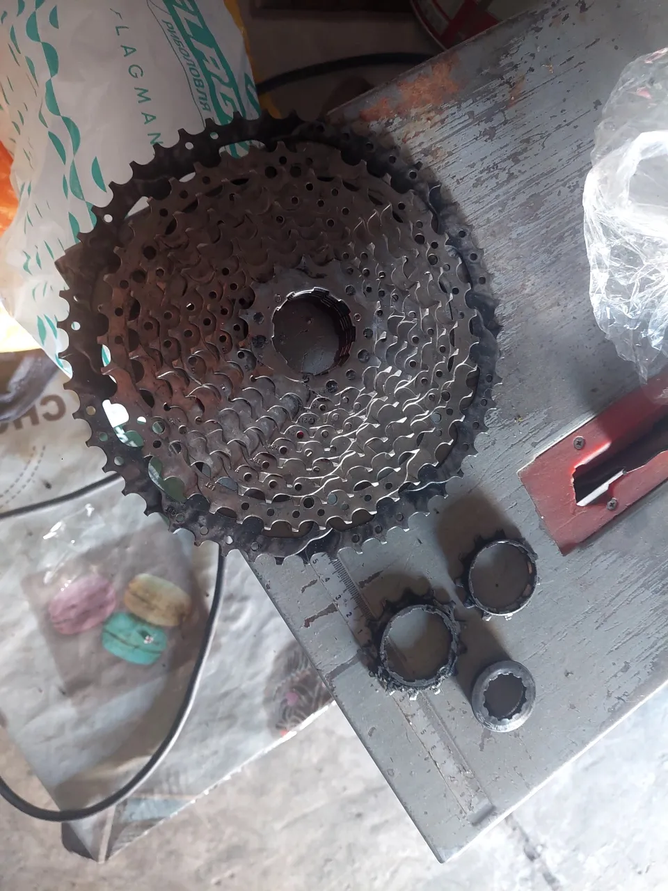 Перемикач SRAM GX 11sp + манетка SRAM GX 11sp + касета 11sp фото 4