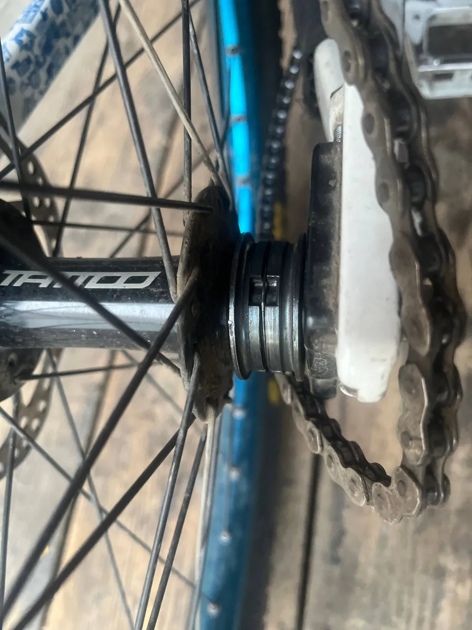 Задня зірка Bergamont 13T 1-speed фото 8