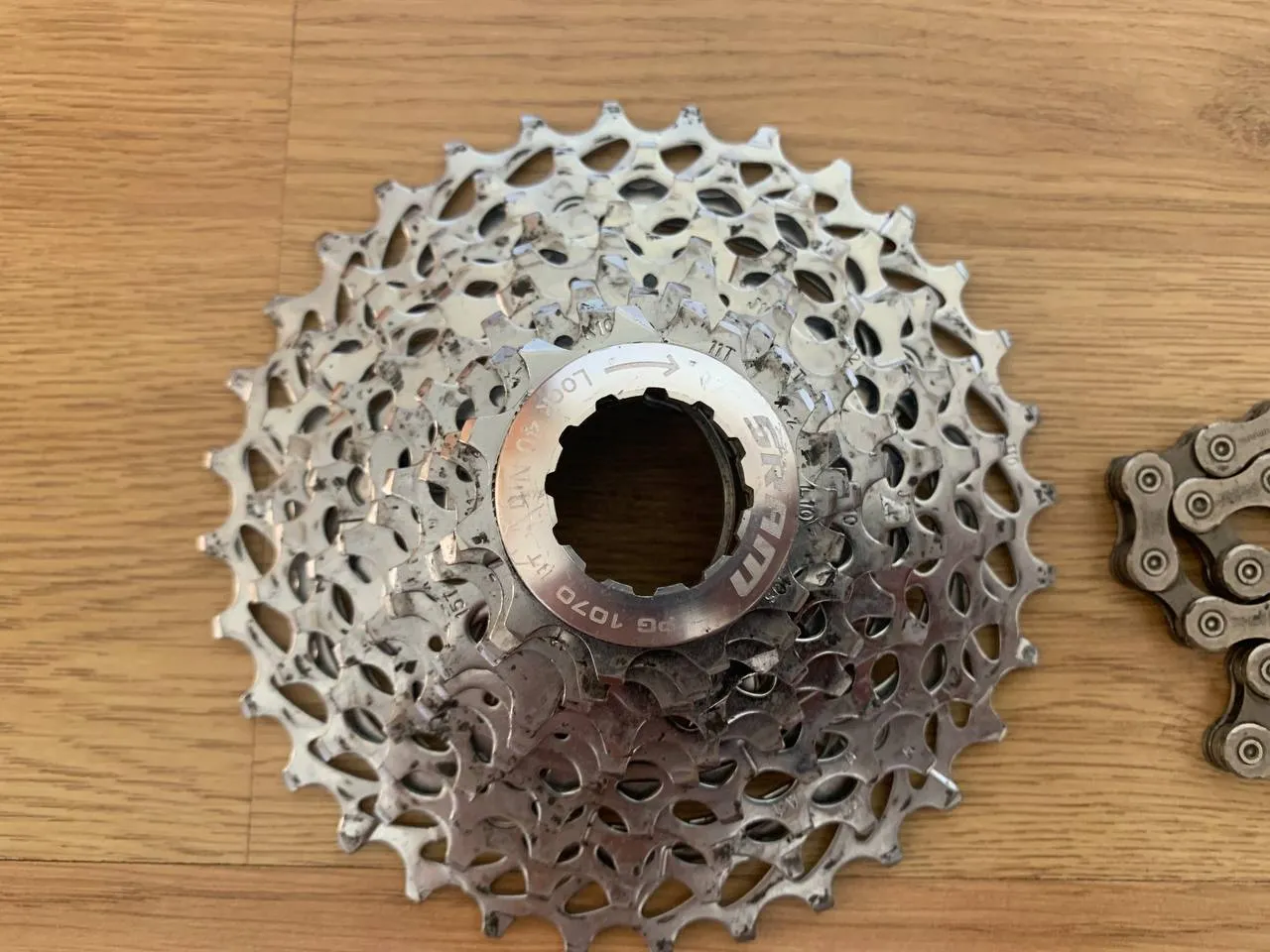 Касета Sram 1070 + ланцюг HG95 фото 2
