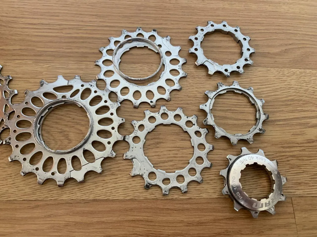 Касета Sram 1070 + ланцюг HG95 фото 7