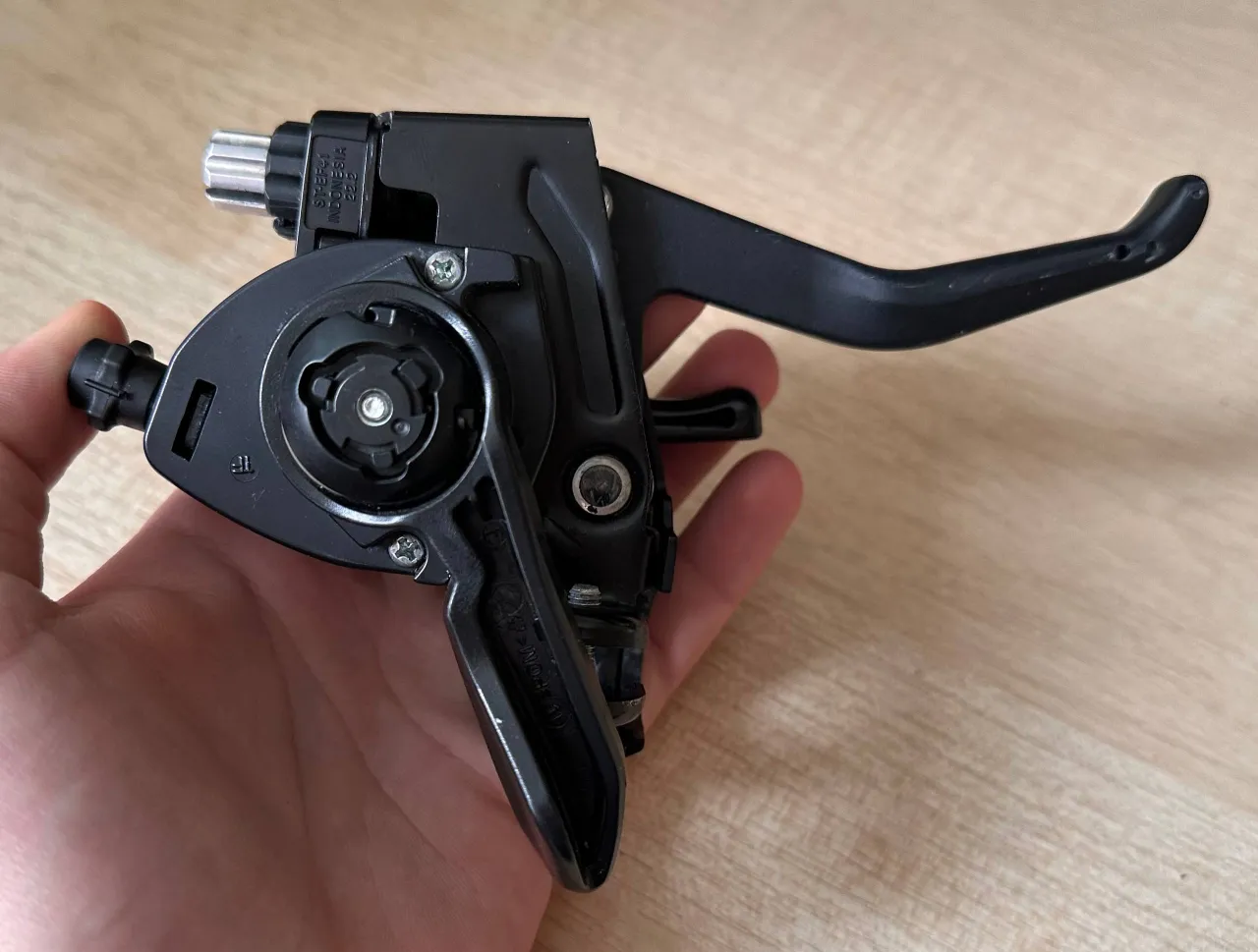 Манетка Shimano ST-EF41 лівий моноблок 3 швидкості фото 2