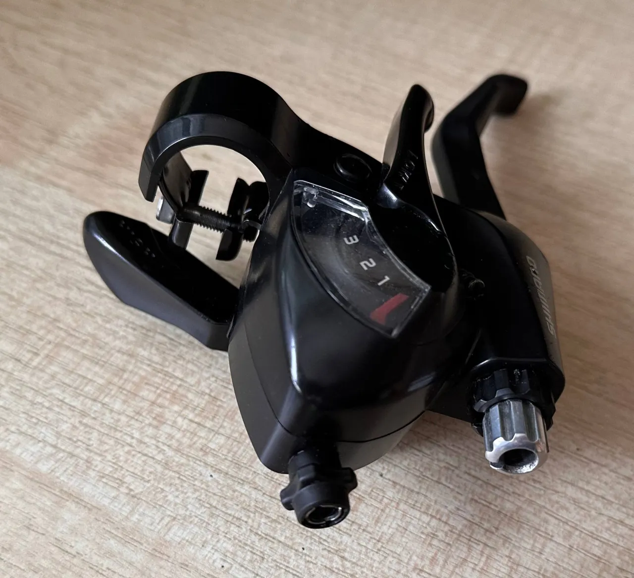 Манетка Shimano ST-EF41 лівий моноблок 3 швидкості фото 3