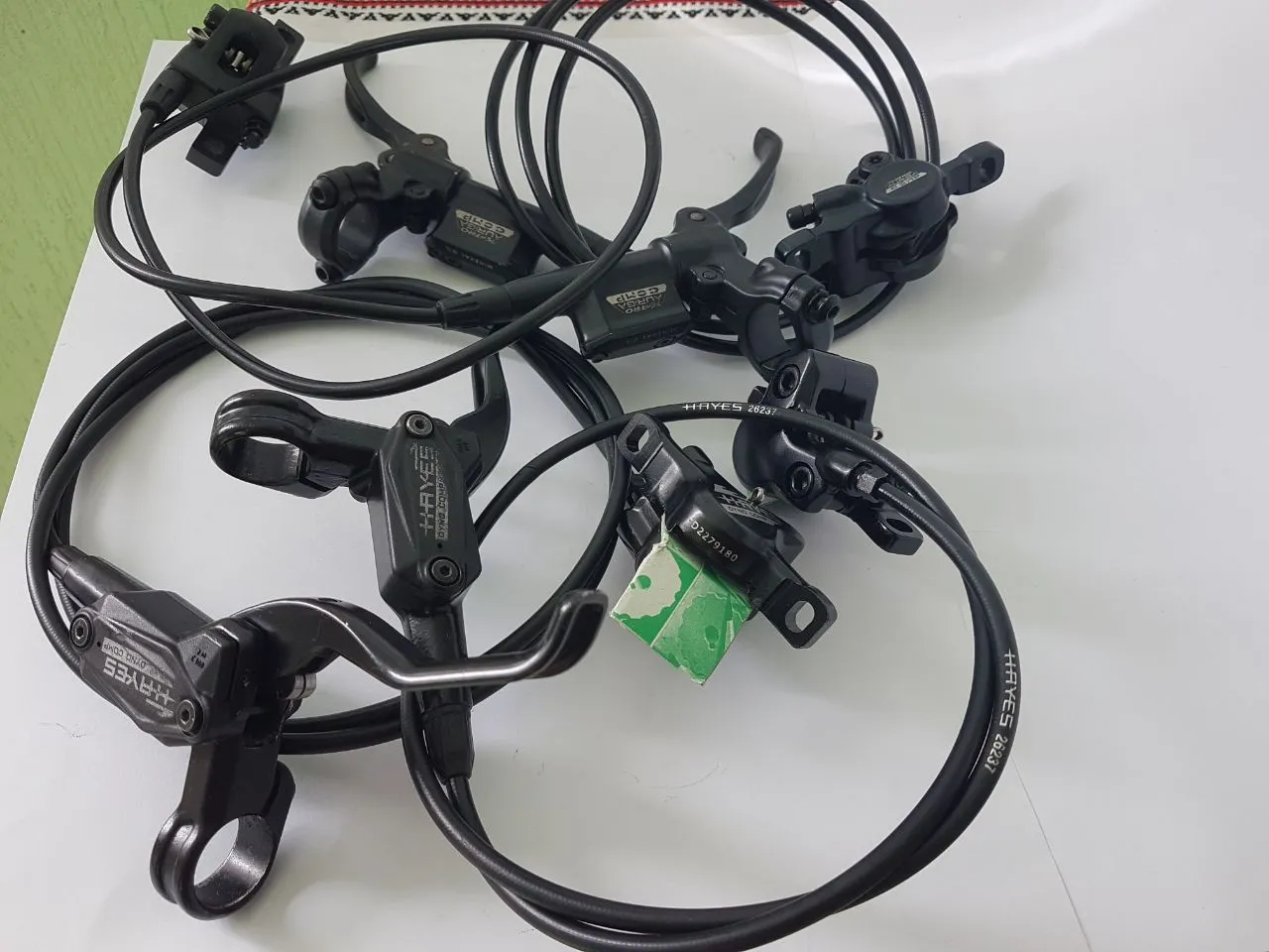 Гальма Hayes Dino Comp + Tektro Auriga Comp + Magura HS-33 фото 4
