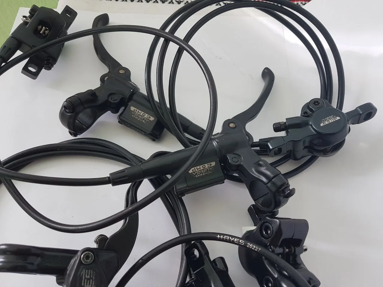 Гальма Hayes Dino Comp + Tektro Auriga Comp + Magura HS-33 фото 6