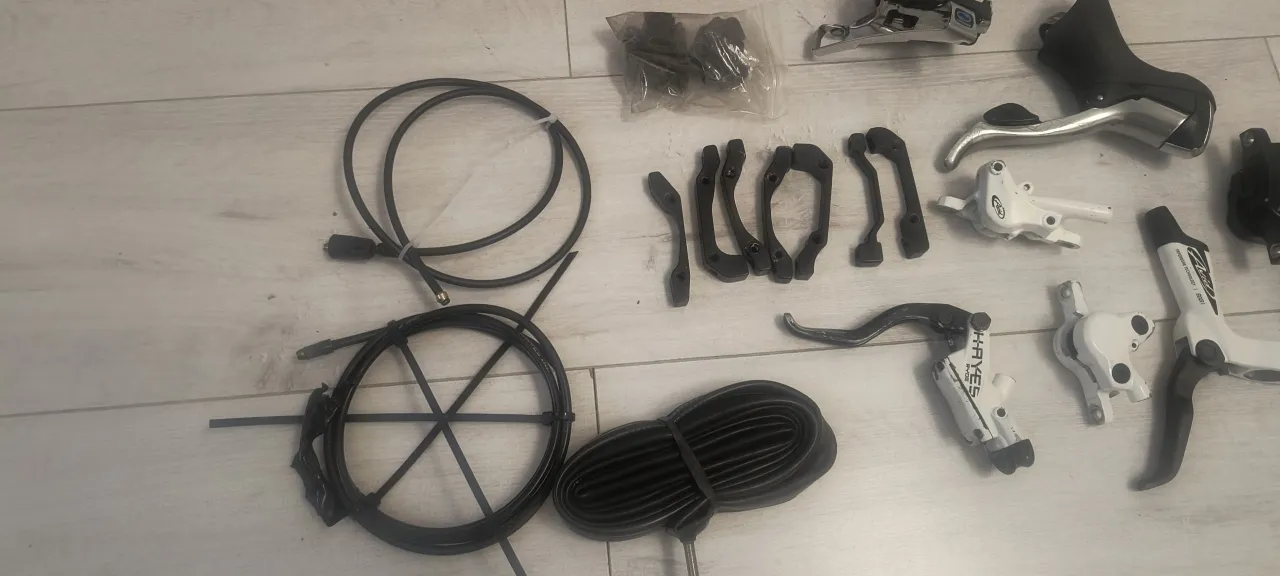 Каліпери + ручки + Дуал + адаптери + Shimano ексцентрик та ін. фото 3