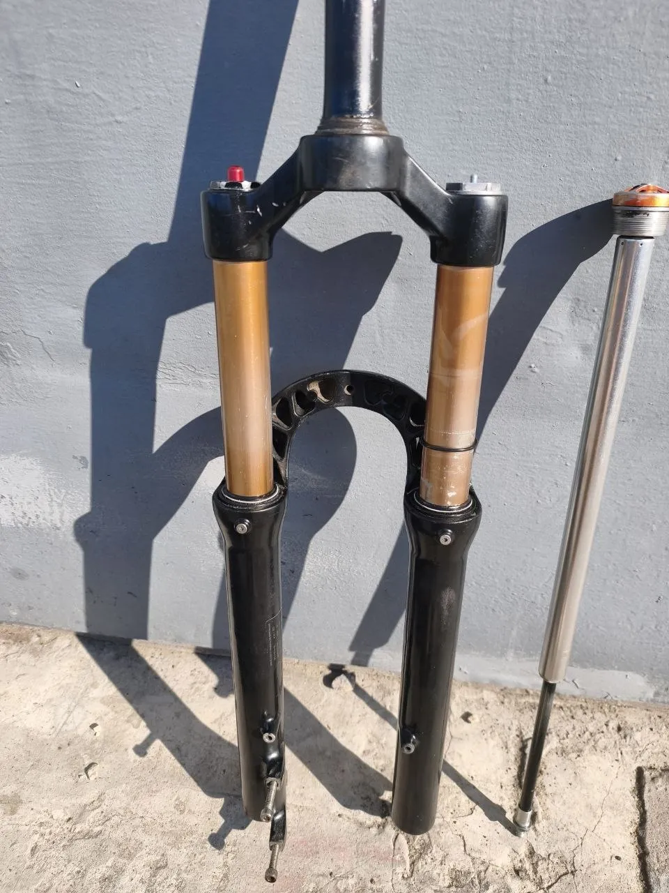 Вилка повітряна 120-140mm 32mm ноги фото 4