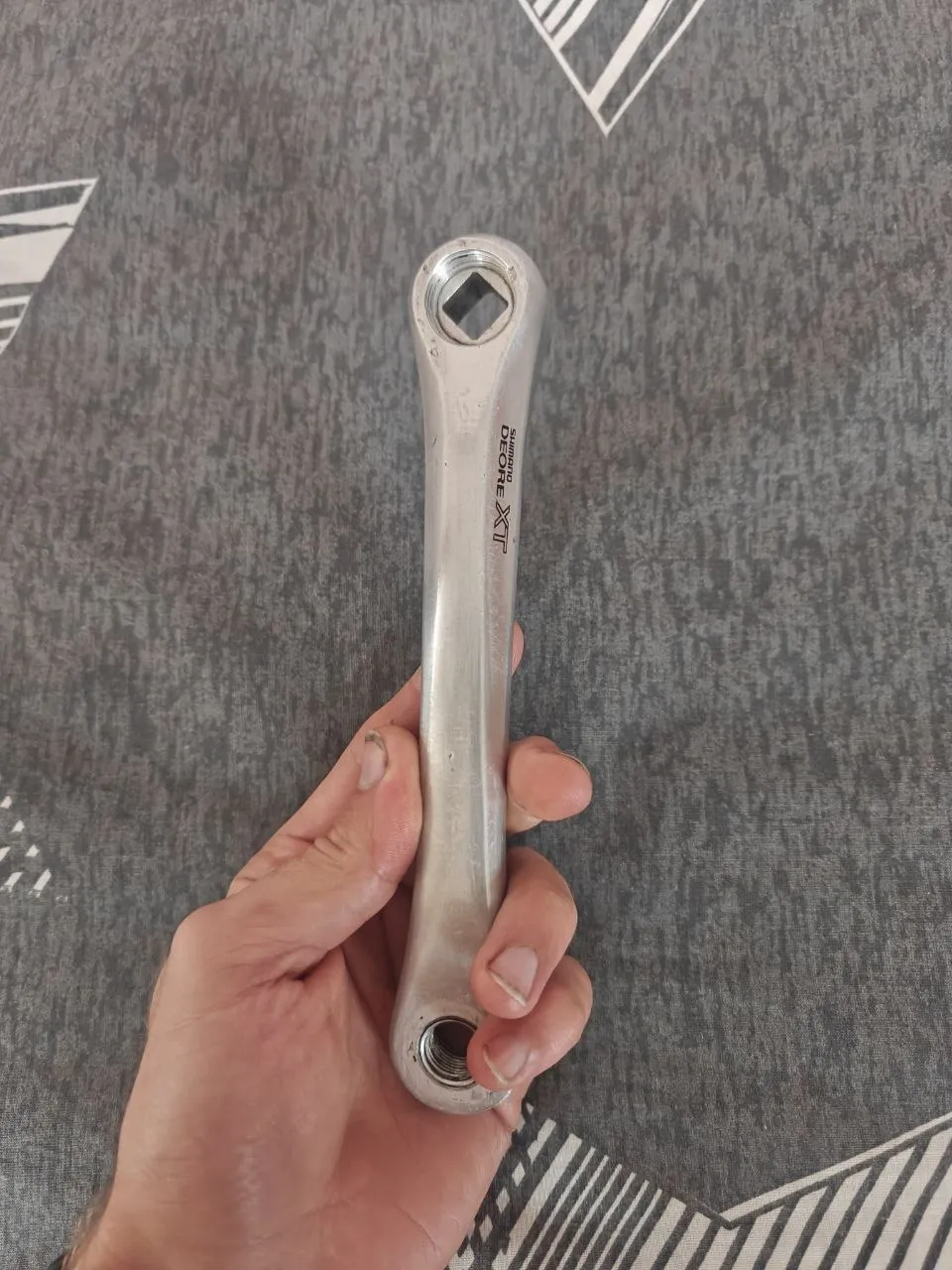 Шатун Shimano Deore XT 175 mm фото 2