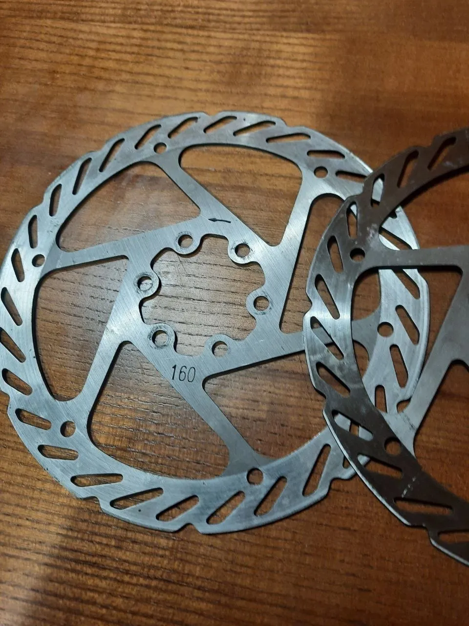 Флягодержатель + диски Shimano 160 мм 3 шт + ручка Avid FR 5 фото 2