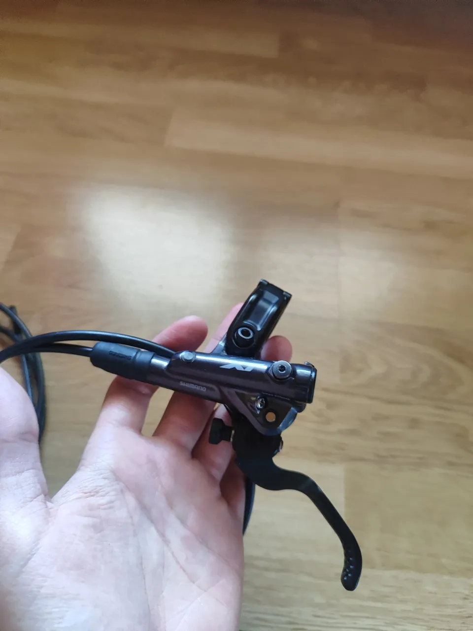 Гальма Shimano XT M8100 + Magura MT5 + ручки + гідролінія фото 2