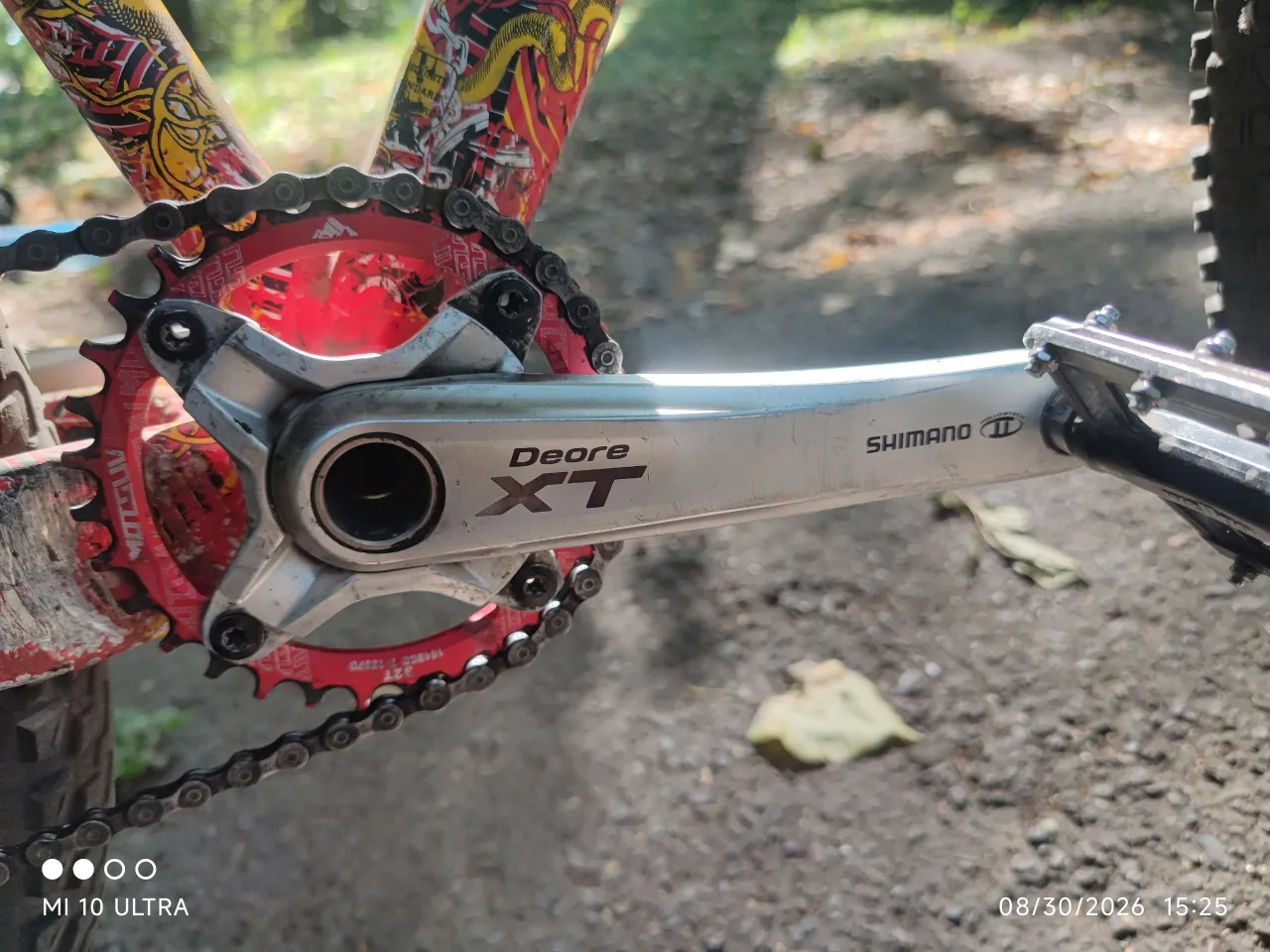 Шатуни Shimano Deore XT фото 1