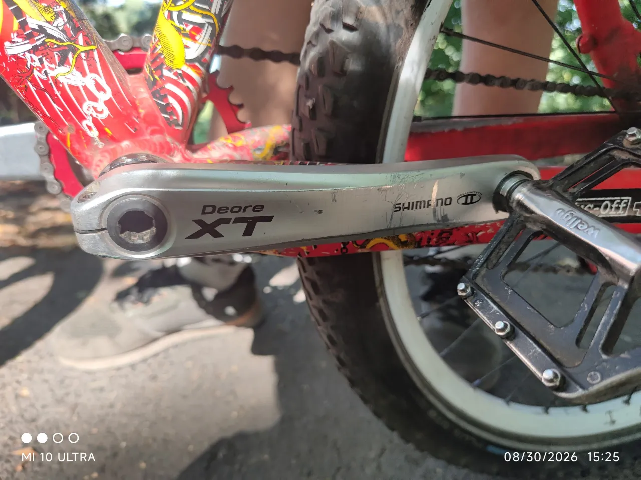 Шатуни Shimano Deore XT фото 2