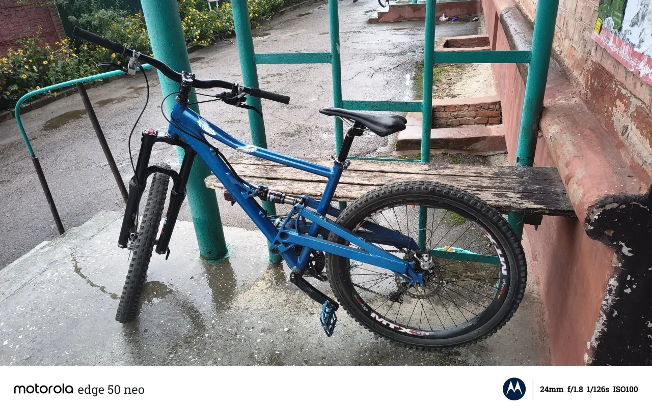 Rockrider FR6 рама + Fox Float RP23 амортизатор + колеса + касета + Magura Louise FR гальма + Truvativ Ruction шатуни та фото 2
