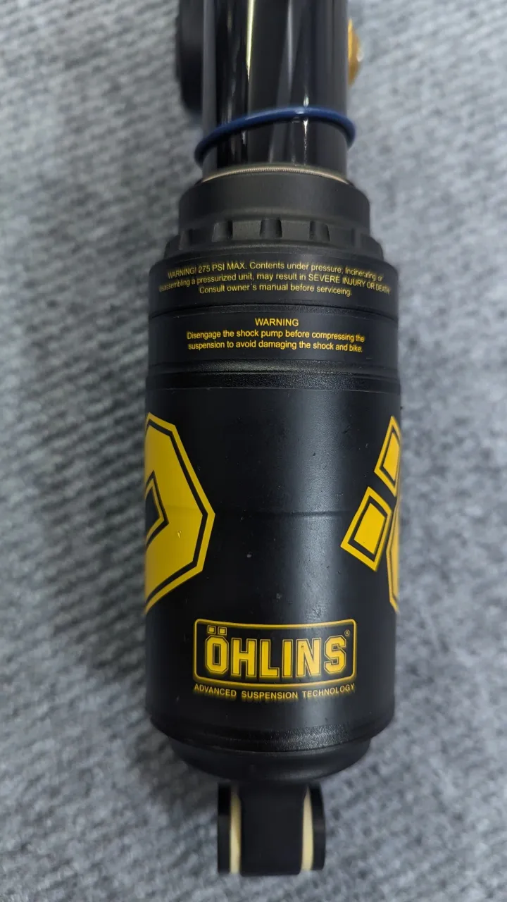 Амортизатор Öhlins TTX2Air TM 205×65 Trunnion фото 2