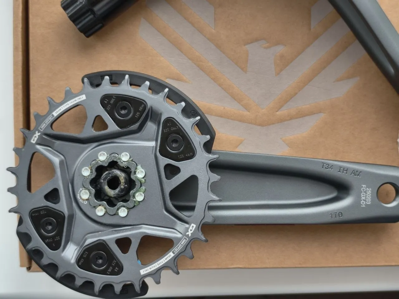 SRAM GX шатуни 170 мм 32T DUB фото 3