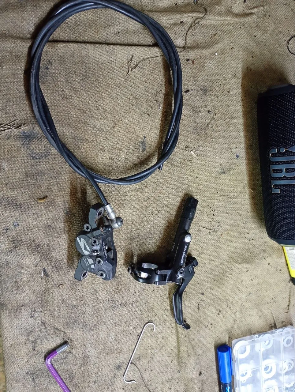 Гальма Shimano Saint на SRAM Code R/RC фото 1