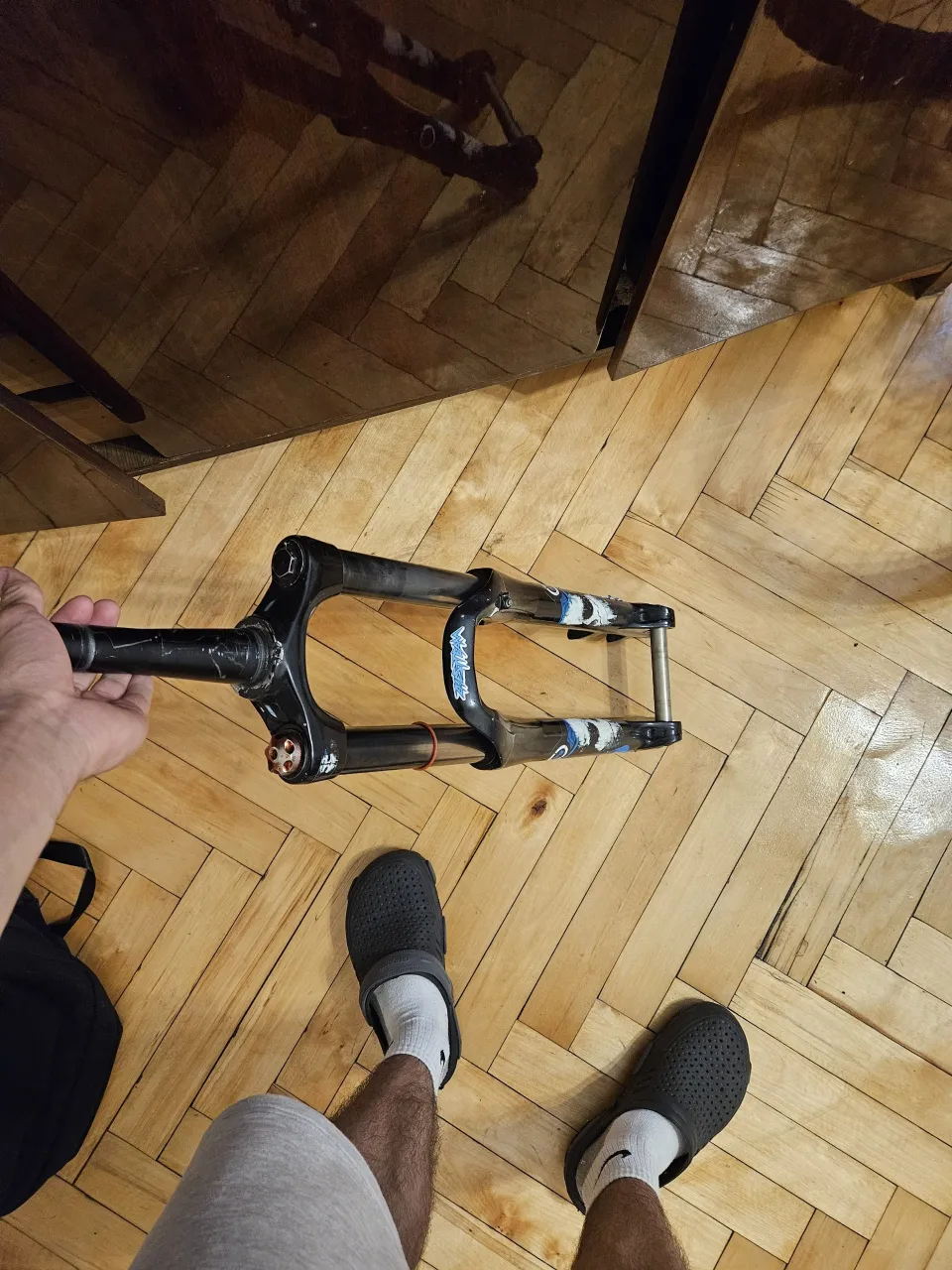 Вилка RST Storm Super 180mm фото 4