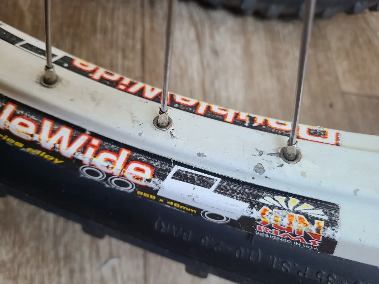 Wheelset Double White 26 фото 4