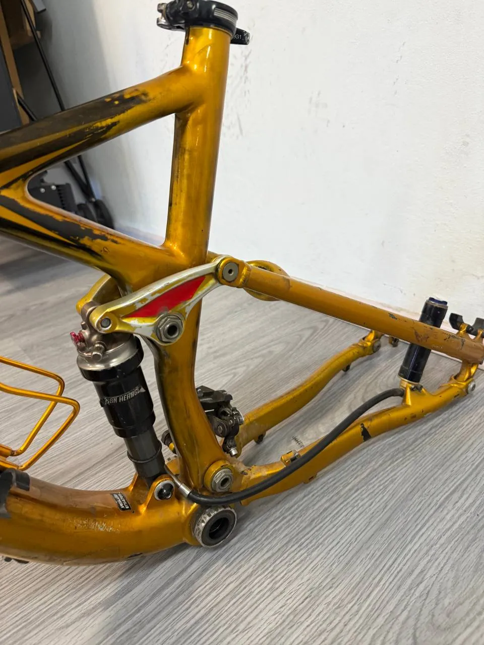 Рама Specialized Stumpjumper Expert FSR 26" двопідвісна карбон фото 4