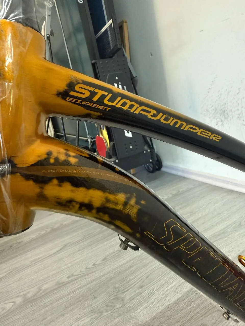 Рама Specialized Stumpjumper Expert FSR 26" двопідвісна карбон фото 5