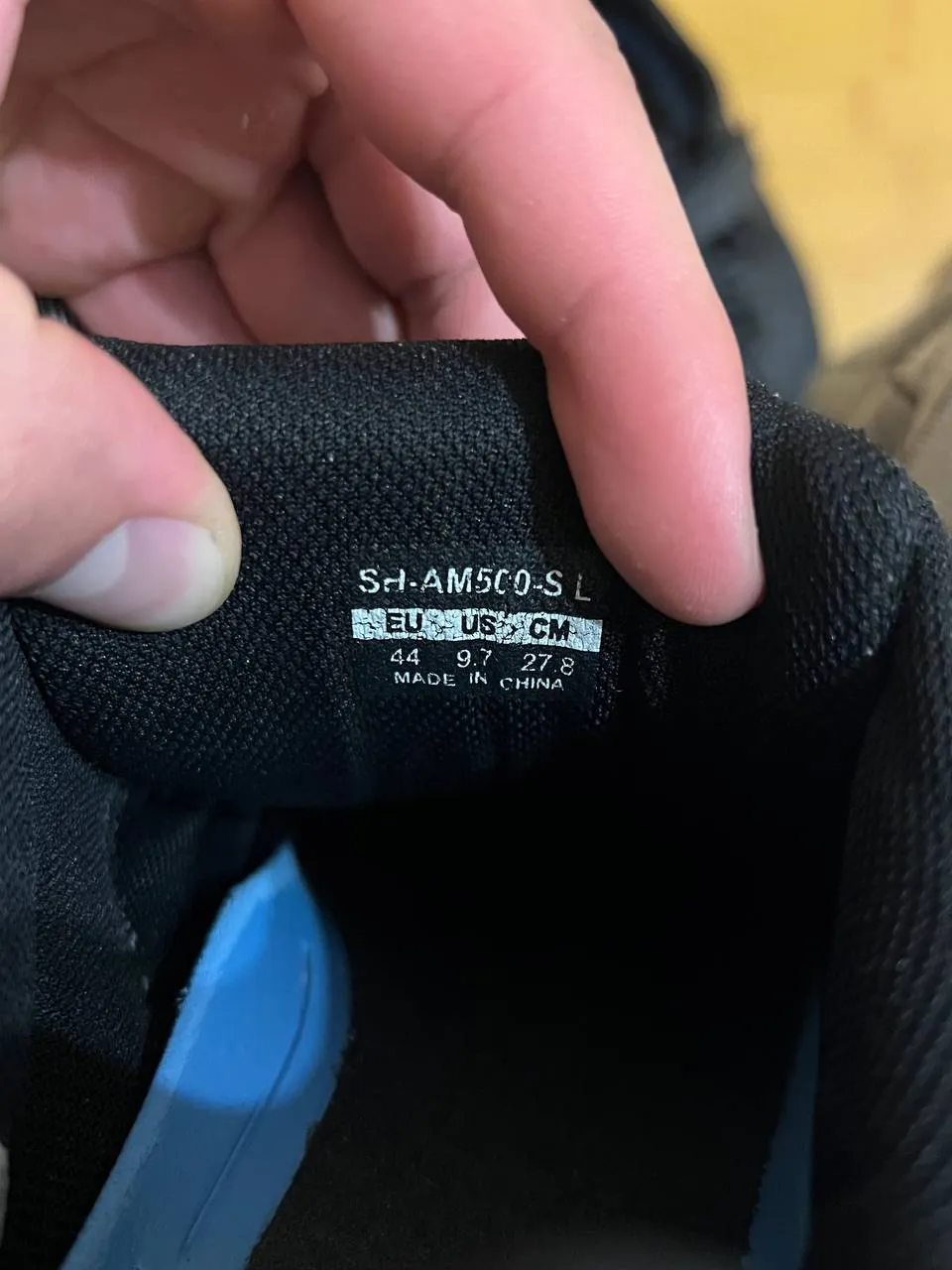 Контактне веловзуття Shimano SH-AM500 фото 5