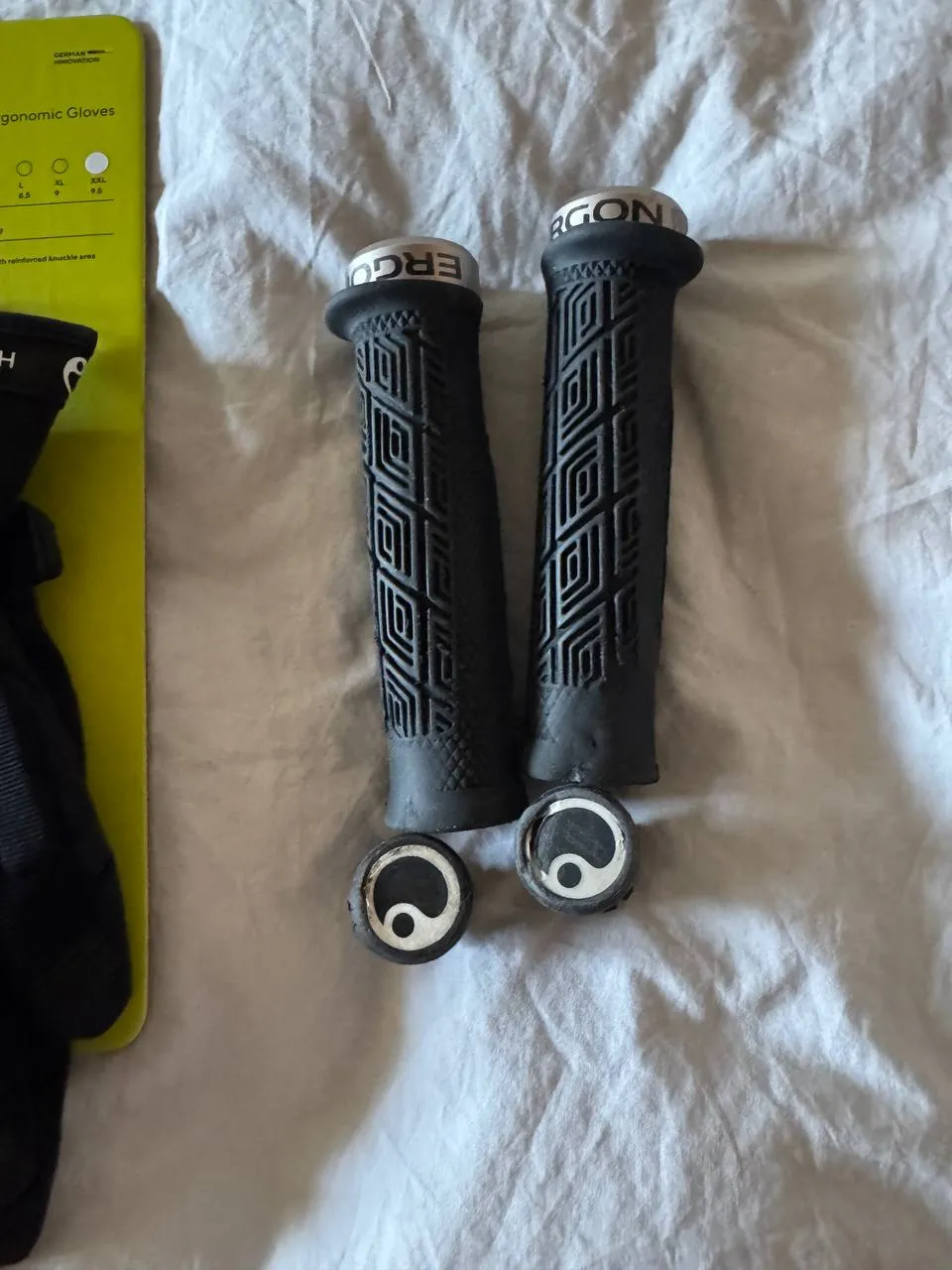 Рукавиці Ergon HE2 Evo + гріпси Ergon GD1 Factory + гріпси Ergon GDH фото 3