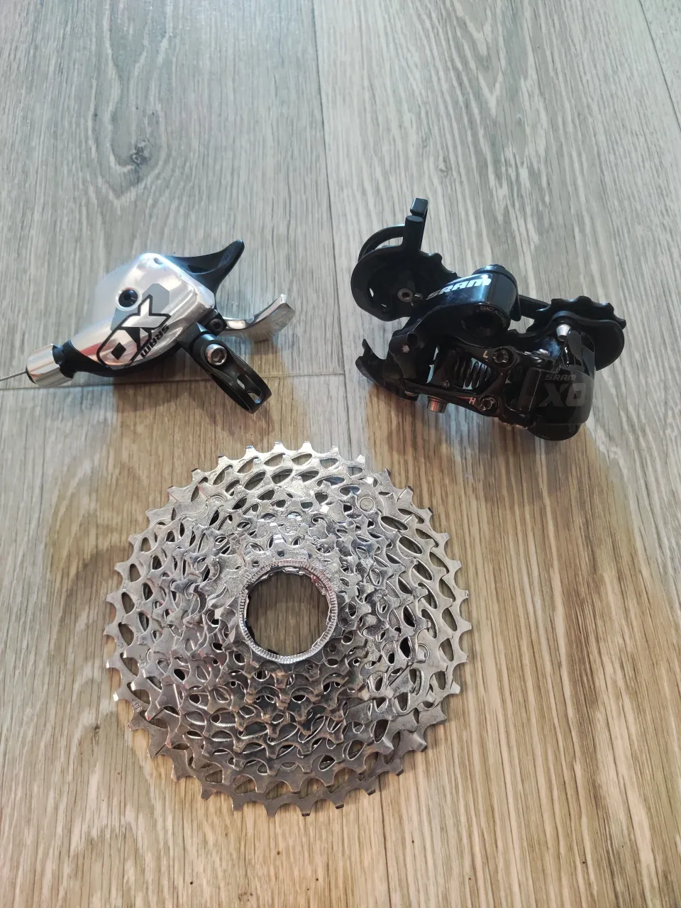 Трансмісія SRAM X0 перемикач + кассета 10 швидкостей фото 1