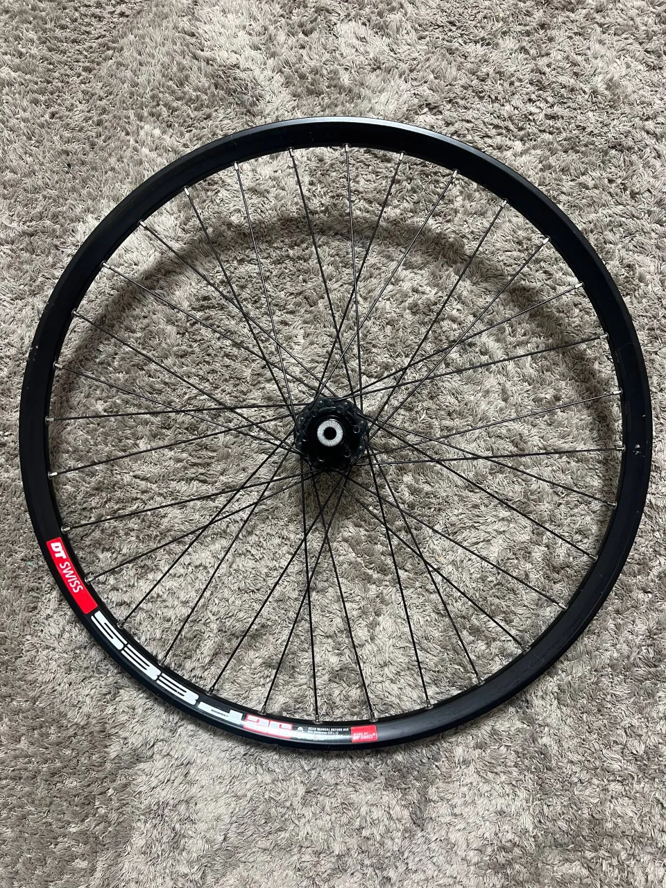 Колесо 26" DT Swiss 533d + OnOne втулка 135/10 фото 3