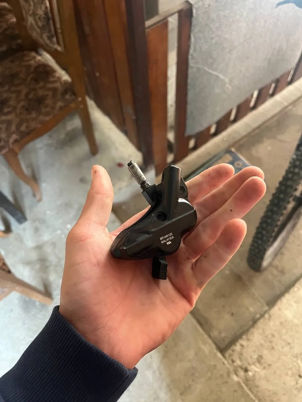 Shimano 4-piston caliper гальмо фото 2