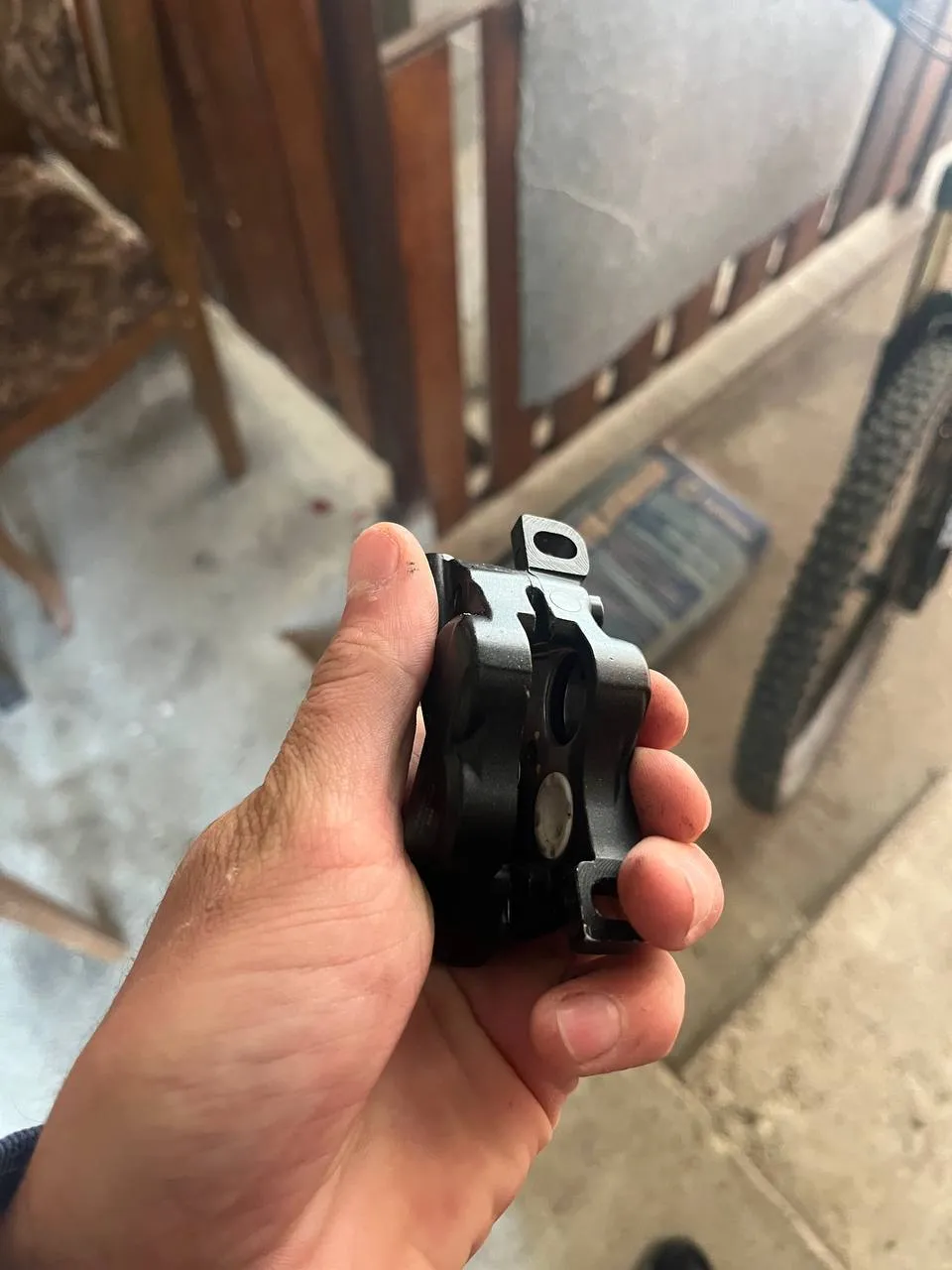 Shimano 4-piston caliper гальмо фото 5
